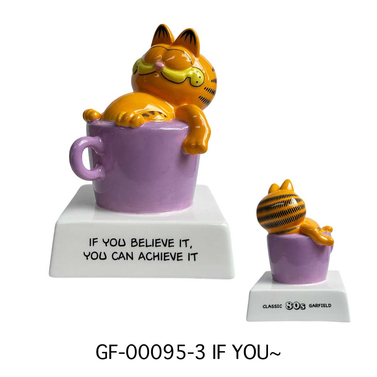 ヴィンテージ風】 GARFIELD セラミックメッセージドール | アメリカン