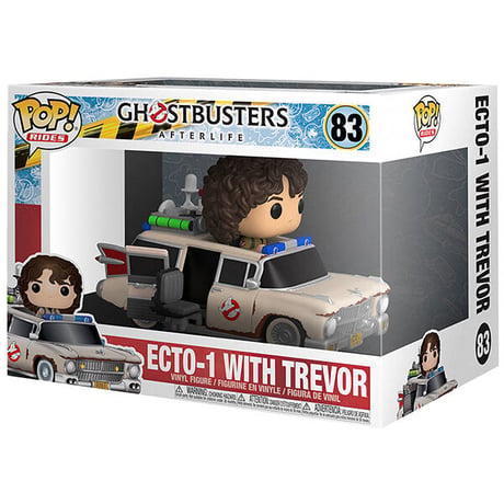 【FUNKO】POP! RIDES ICONS VINYLE VEHICLE / GHOSTBUSTERS ECTO-1 WITH TREVOR