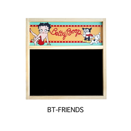 【BETTY & GARFIELD】【立て置き/壁掛け 2WAY】ウッドブラックボード