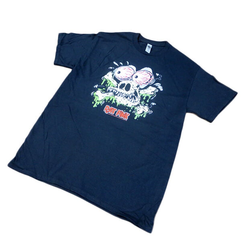 RAT FINK Tシャツ 【RAT FINK SKULL】【ブラック】 | アメリカン雑貨...