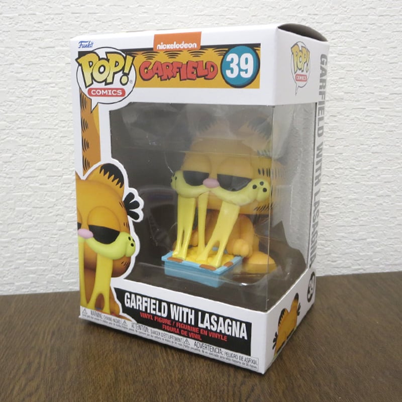 POP! COMICS VINYL FIGURE GARFIELD WITH LASAGNA【