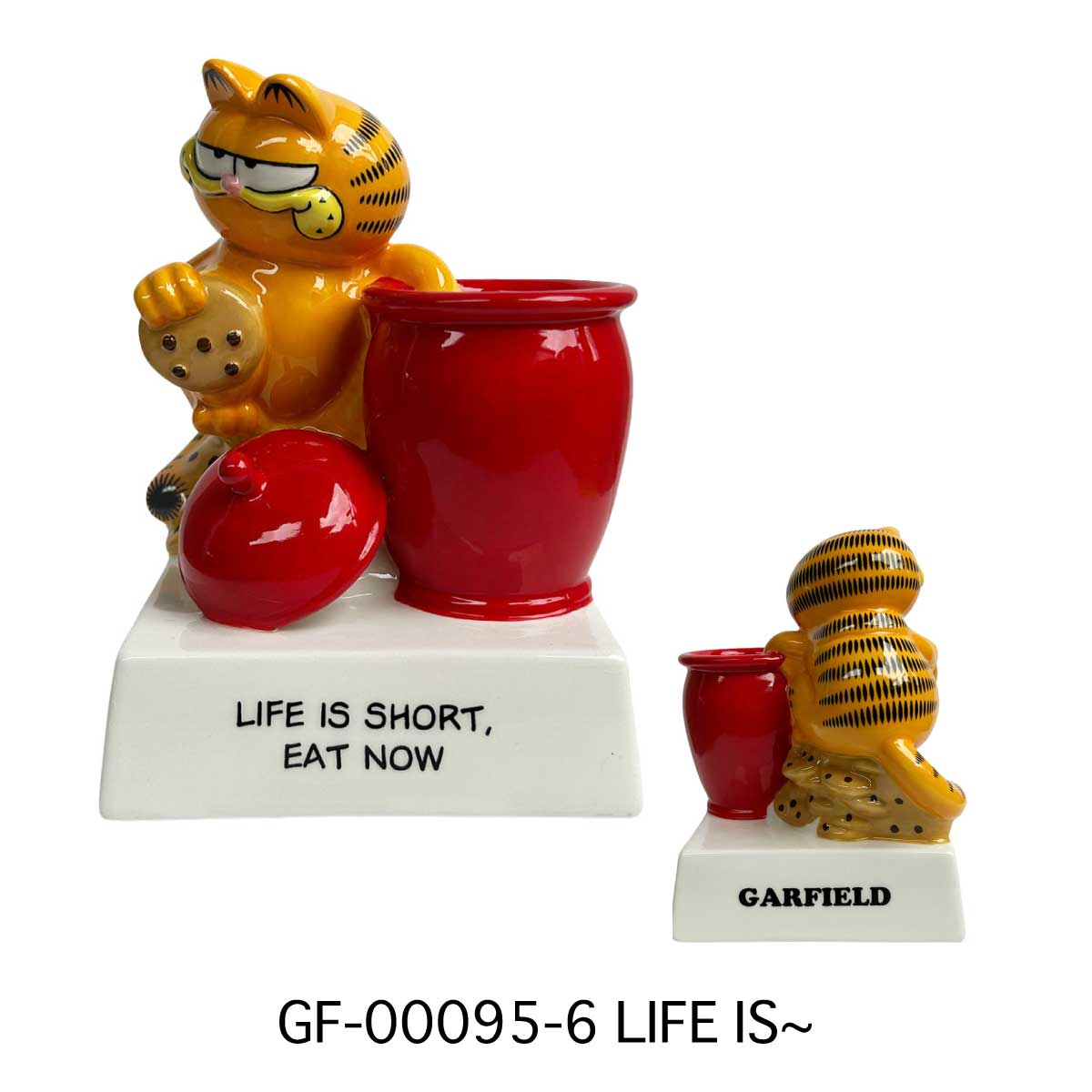 ヴィンテージ風】 GARFIELD セラミックメッセージドール | アメリカン