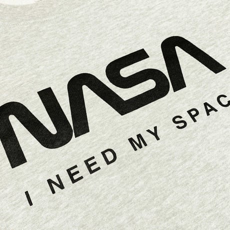【特価品】NASA公認パーカー(ホワイト)/JERZEES/ロゴタイプ(ワーム)