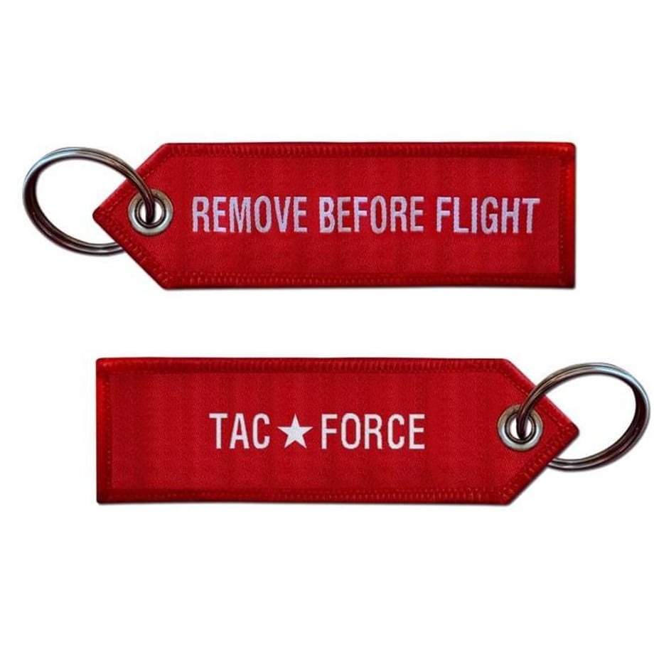 Remove Before Flight TAG (TAC✩FORCE） | アメリカン雑貨L