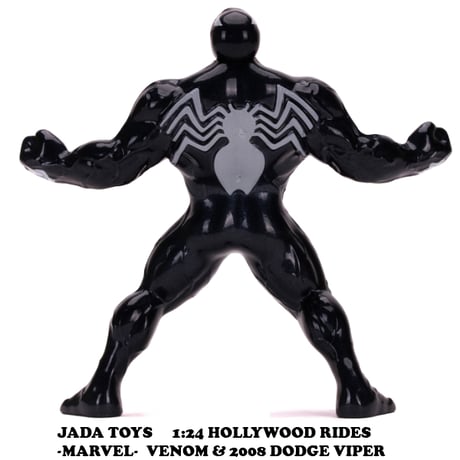 1:24 MARVEL SPIDER-MAN VENOM & 2008 DODGE VIPER