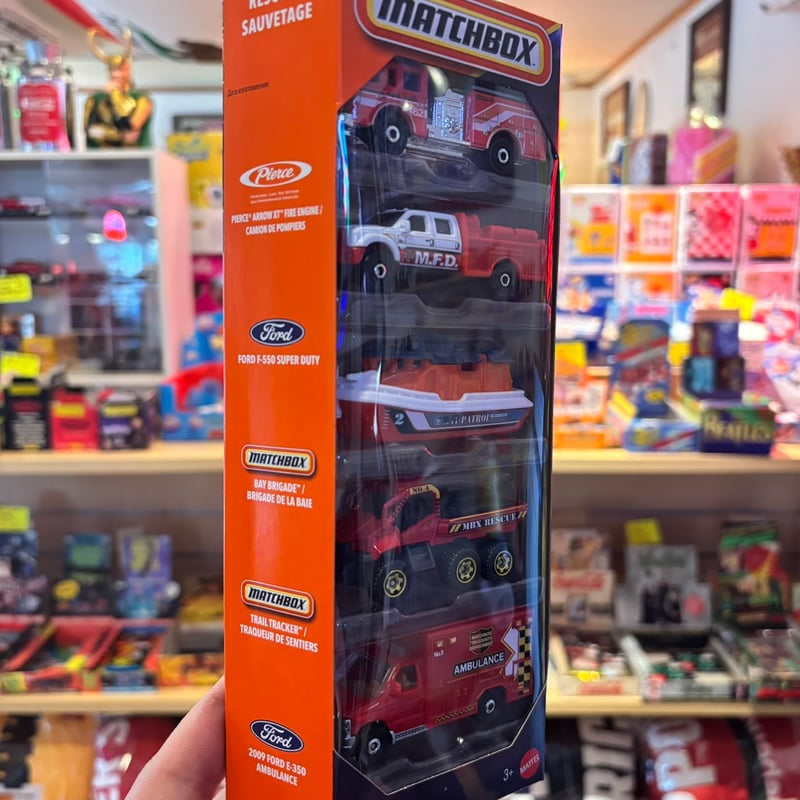 MATCHBOX】5カーパック（レスキュー） | アメリカン雑貨LAX オンライン