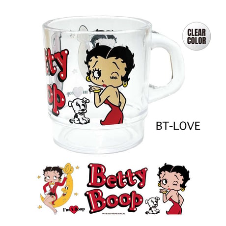 【BETTY BOOP】【ファイヤーキング風】ミルキー スタッキング マグ