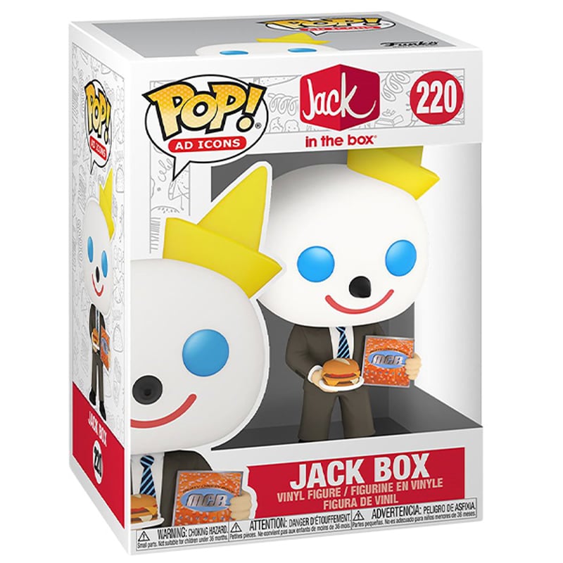 POP! AD ICONS VINYL FIGURE Jack in the box JACK