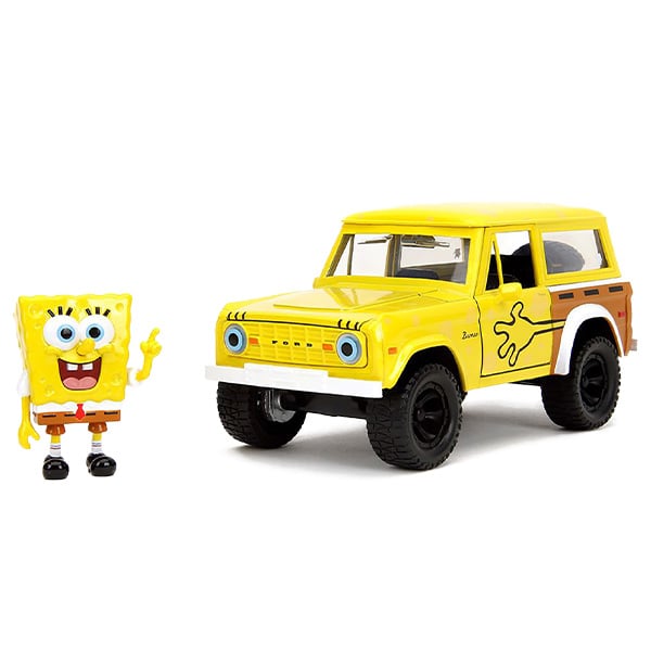 スポンジボブ】1:24 SpongeBob SquarePants 1973 Ford Br