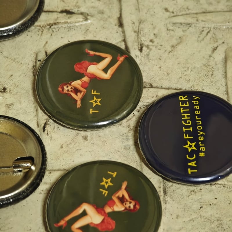 Button Badge 4pcs | アメリカン雑貨LAX オンラインショップ