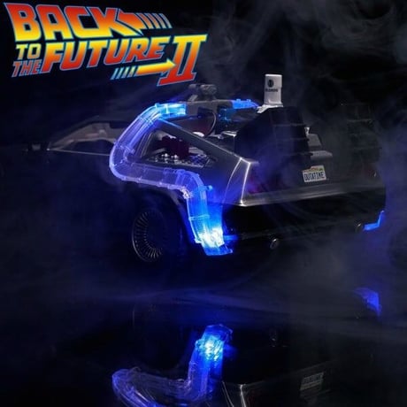 1:24 BACK TO THE FUTURE PART II - TIME MACHINE W/LIGHT