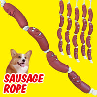 SAUSAGE ROPE DOG TOY