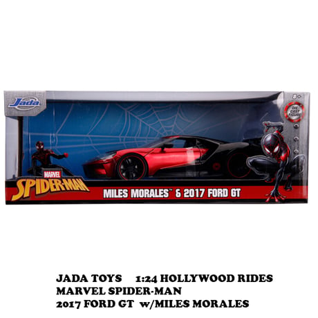 1:24 MARVEL SPIDERMAN MILES MORALES & 2017 FORD GT