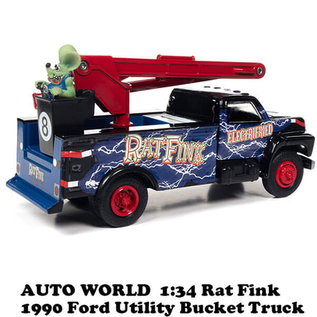 1:34 Rat Fink 1990 Ford Utility Bucket Truck