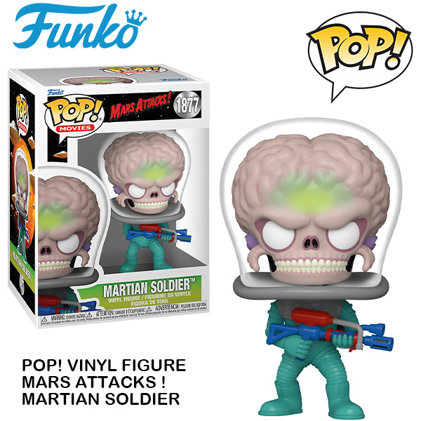 POP! MOVIES VINYL FIGURE MARS ATTACKS！ MARTIAN 