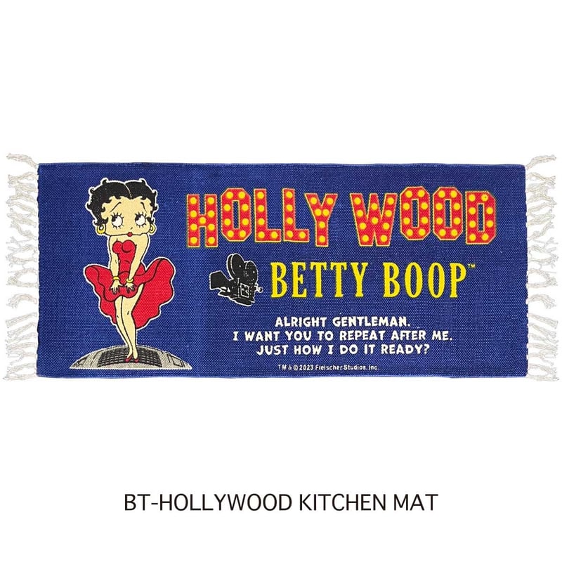 コットンマット】BettyBoop ベティちゃん | アメリカン雑貨LAX オンラインショップ