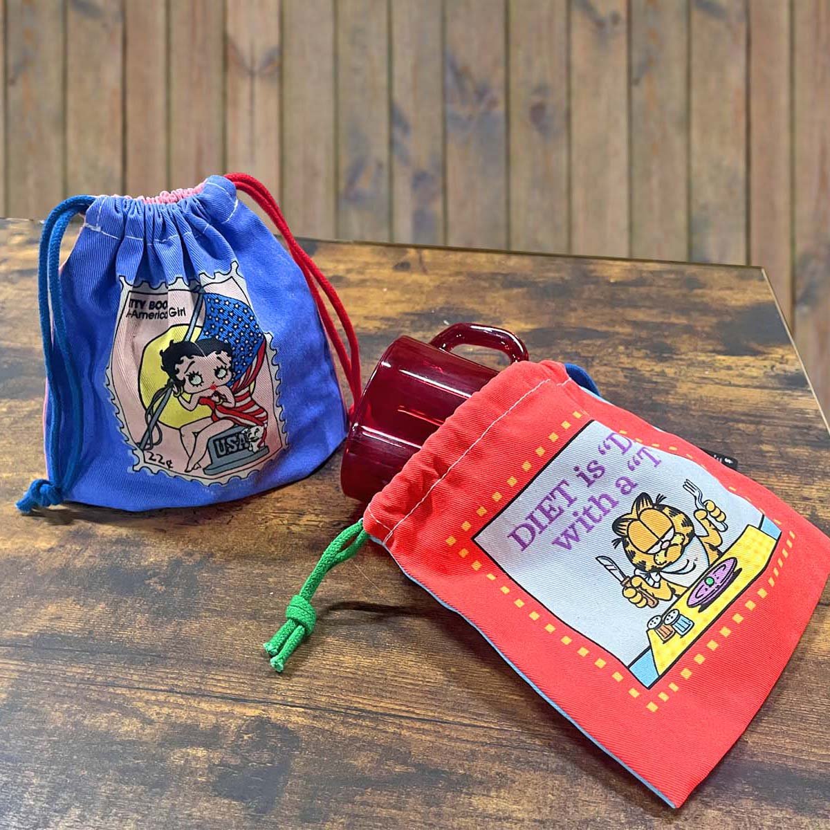 yuu☆巾着袋 DRAWSTRING BAG 【巾着袋】Pt.1 | アメリカン雑貨LAX オンラインショップ