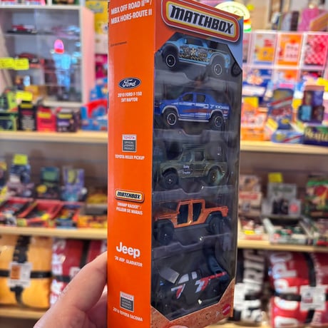 【MATCHBOX】5カーパック（MBX オフロード Ⅱ）