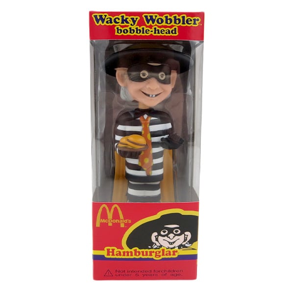 FUNKO マクドナルド ボビングヘッドセット【超貴重】 FUNKO ボビングヘッド McDonald's HAMBURGLAR | アメリカン雑貨LA