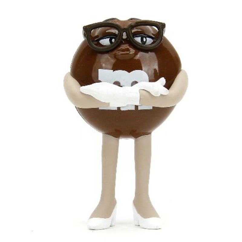 1:24 M&M'S 2007 PORSCHE 911 TURBO w/ BROWN FIGU