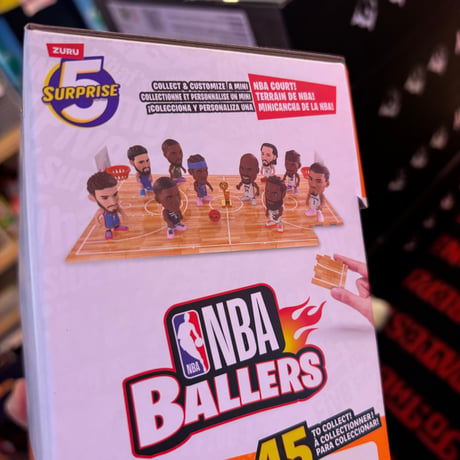 【4個セットBOX販売】【種類ランダム】ZURU5サプライズ NBA シリーズ2【ブラインドボックス】
