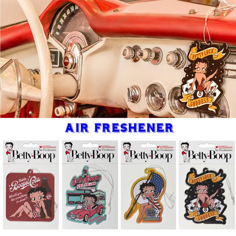 【パッションの香り】BETTYBOOP エアフレッシュナー【4種類】