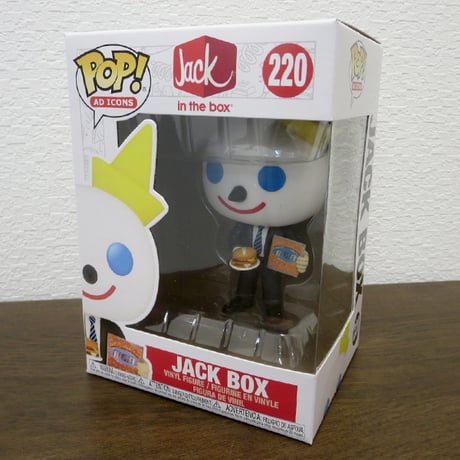 POP! AD ICONS VINYL FIGURE Jack in the box JACK BOX 【FUNKO】