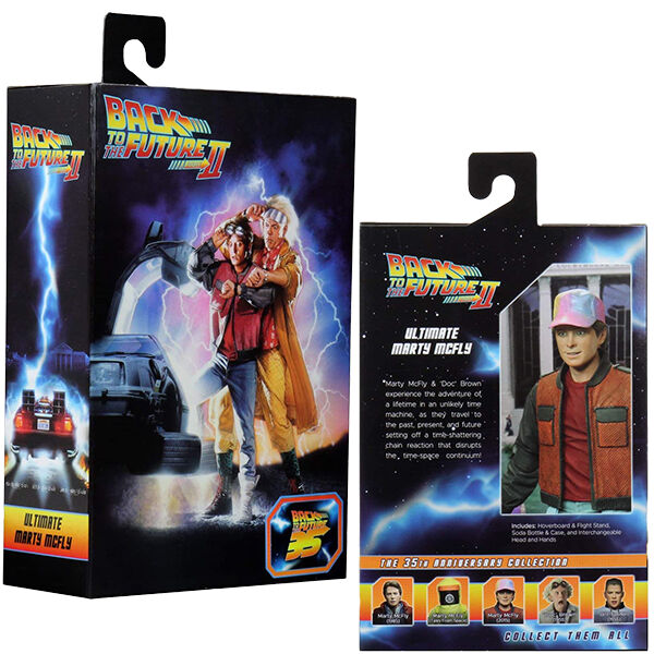 NECA バック・トゥ・ザ・フューチャー II マーティ　新品未開封 新しいバック・トゥ・ザ・フューチャー パート II NECA 1985