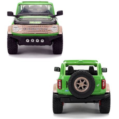 1:24 M&M'S 2021 FORD BRONCO w/ GREEN FIGURE