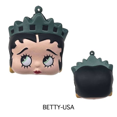 【BETTY BOOP】　スクイーズトッパーキーチェーン