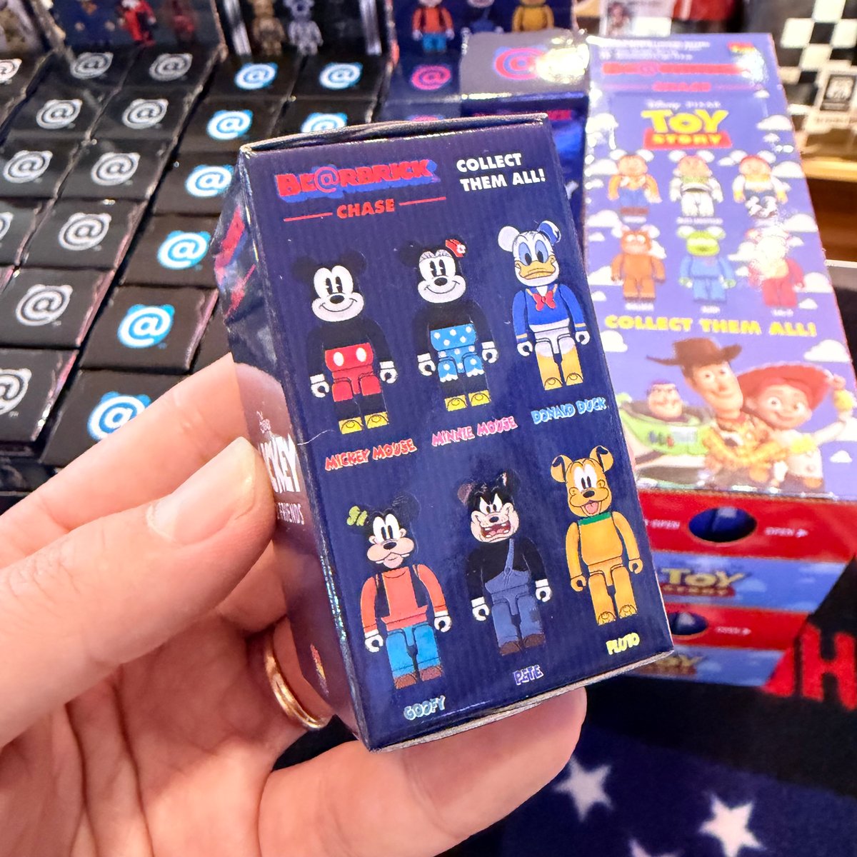 BE@RBRICK CHASE -MICKEY MOUSE & FRIENDS-【全6種+シー