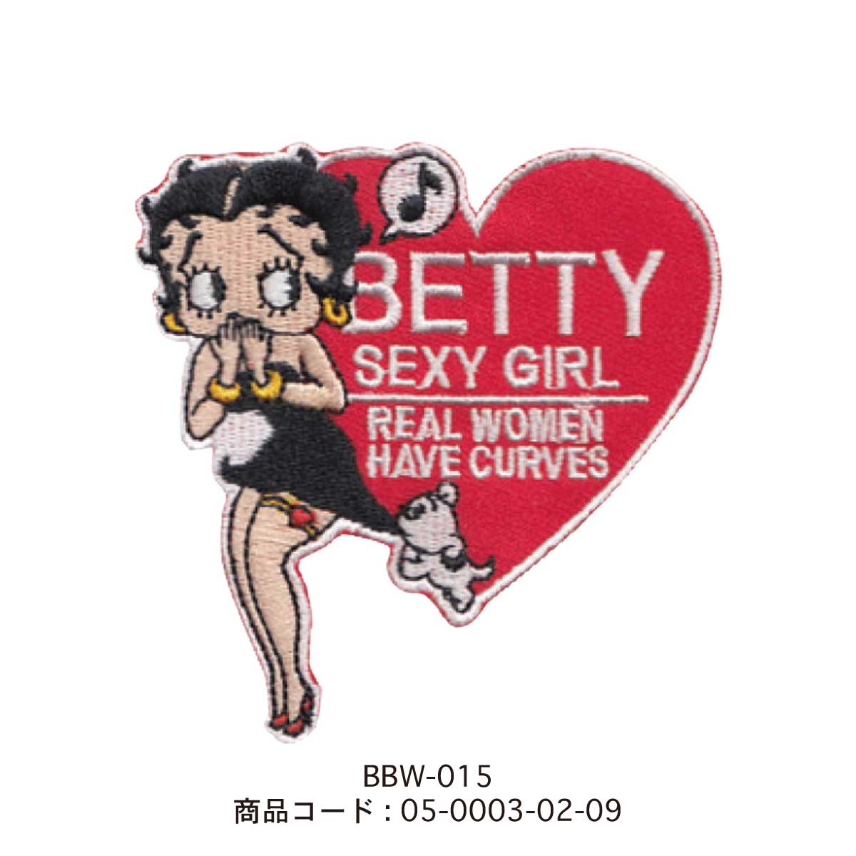 BETTY BOOP ベティちゃん Betty Boop】ベティちゃん ワッペン パッチ part.2 | アメリカン