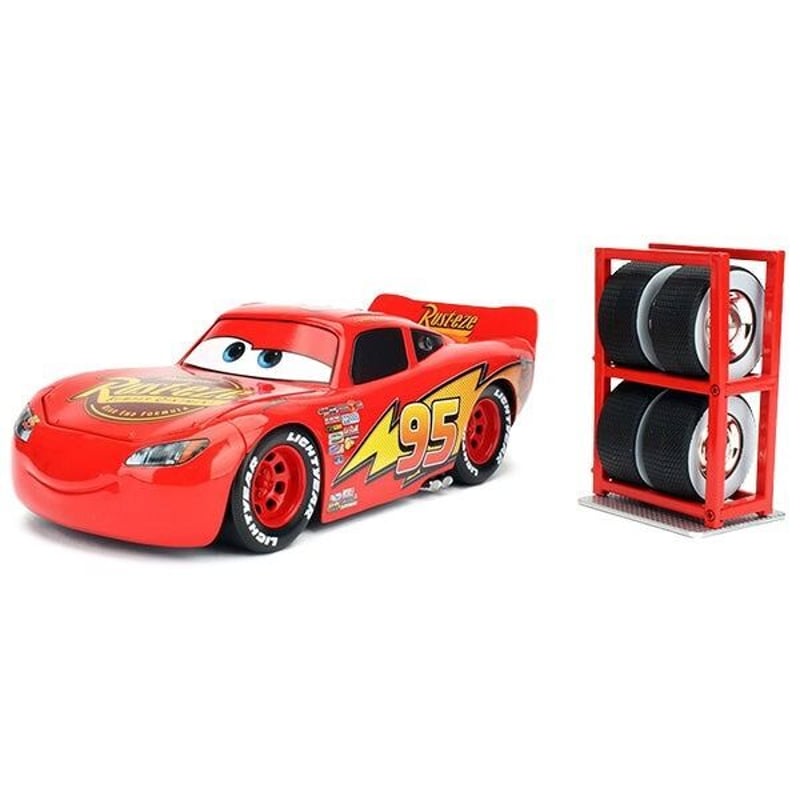 1:24 DISNEY PIXAR CARS LIGHTNING McQUEEN with T