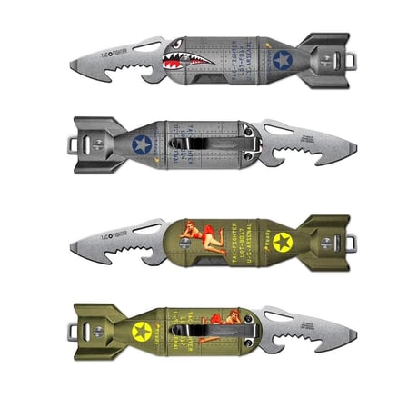 【キーケース】Girl Bomb Key & Shark Bomb KEY【TAC✩FIGHTER】