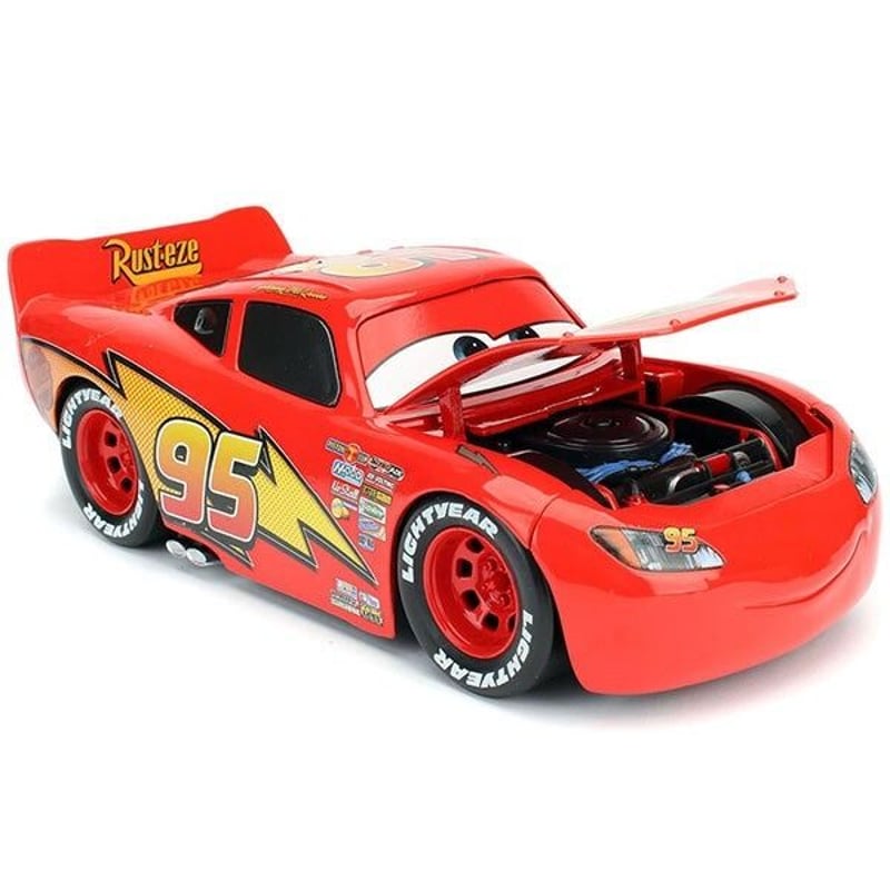1:24 DISNEY PIXAR CARS LIGHTNING McQUEEN with T