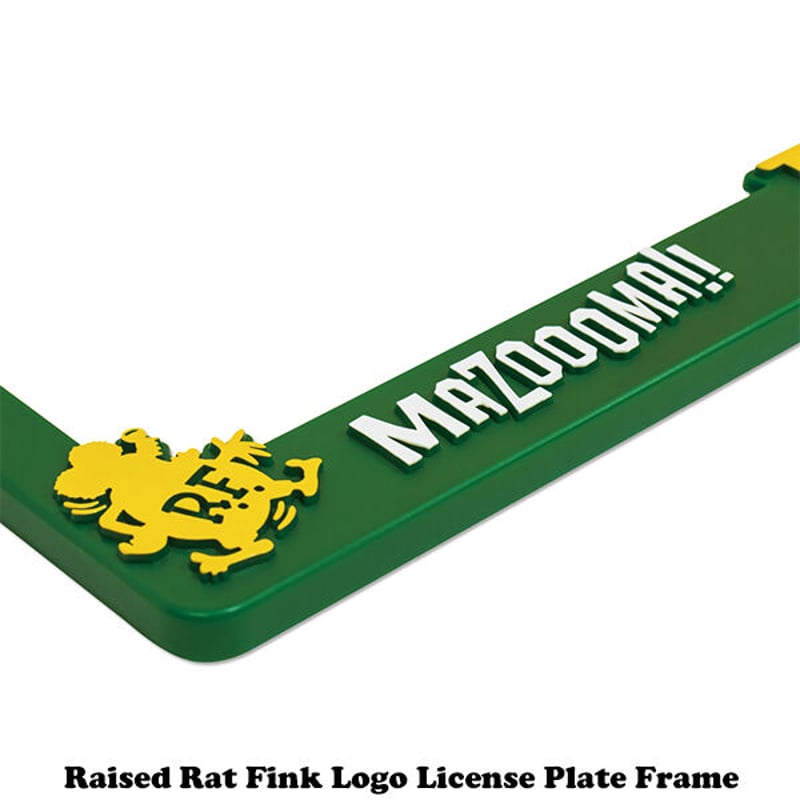 ラットフィンク☆3D プレート☆壁掛け 新基準対応！ ラットフィンク 3D ライセンスフレーム 新商品のご