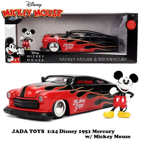 1:24 DISNEY 1951 Mercury w/ MICKEY MOUSE