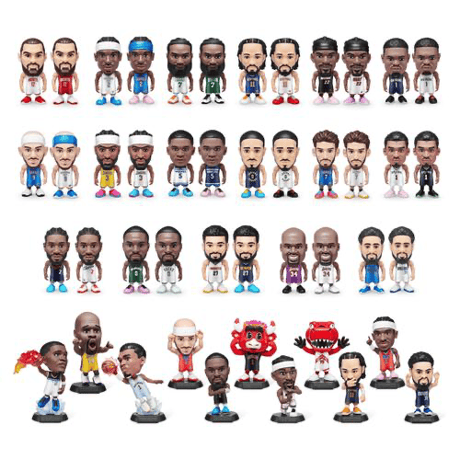【4個セットBOX販売】【種類ランダム】ZURU5サプライズ NBA シリーズ2【ブラインドボックス】