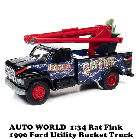 1:34 Rat Fink 1990 Ford Utility Bucket Truck