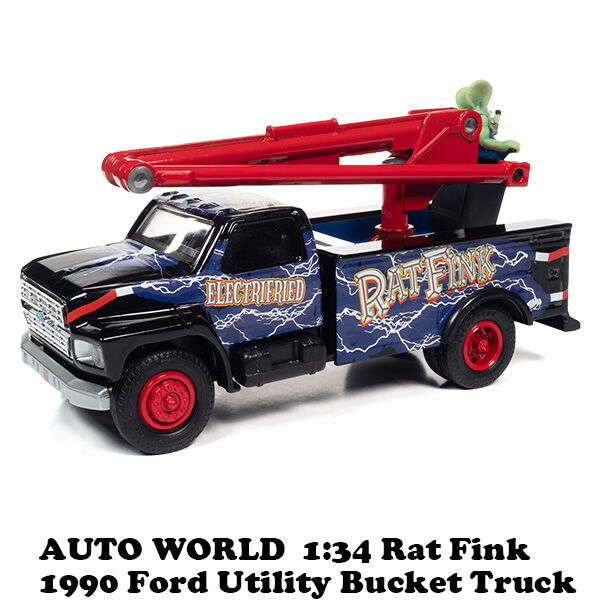 1:34 Rat Fink 1990 Ford Utility Bucket Truck |