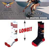 California Grizzly High Socks
