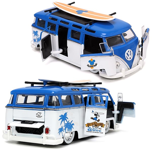 1:24 DISNEY 1962 VOLKSWAGEN T1 BUS w/ MICKEY MO