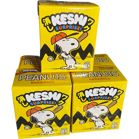 SUPER 7 ピーナッツ ケシサプライズ ベースボール フラット