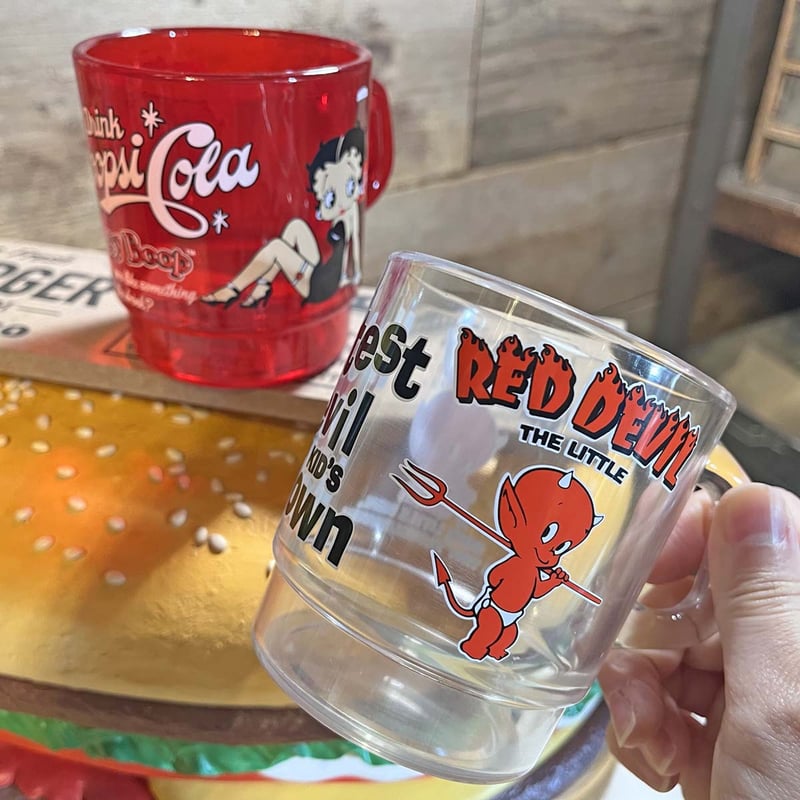 RED-D】【ファイヤーキング風】ミルキー スタッキング マグ