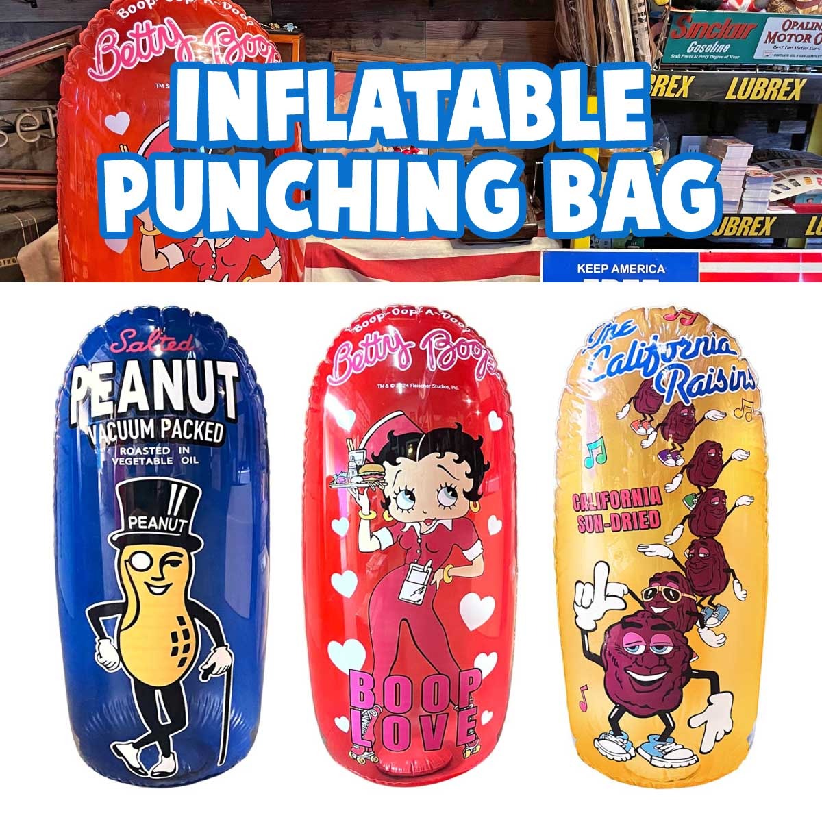 等身大パンチングPOP　巨大化品 インフレータブル パンチングドール | アメリカン雑貨LAX オンライン