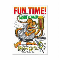 Rat Fink x MOON Cafe Sticker ステッカー