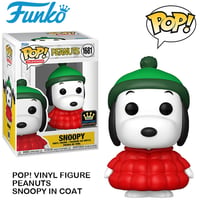 POP! TELEVISION VINYL FIGURE PEANUTS SNOOPY in Coat【FUNKO】