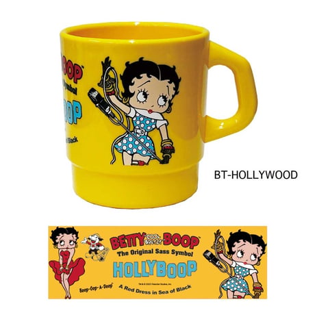 【BETTY BOOP】【ファイヤーキング風】ミルキー スタッキング マグ