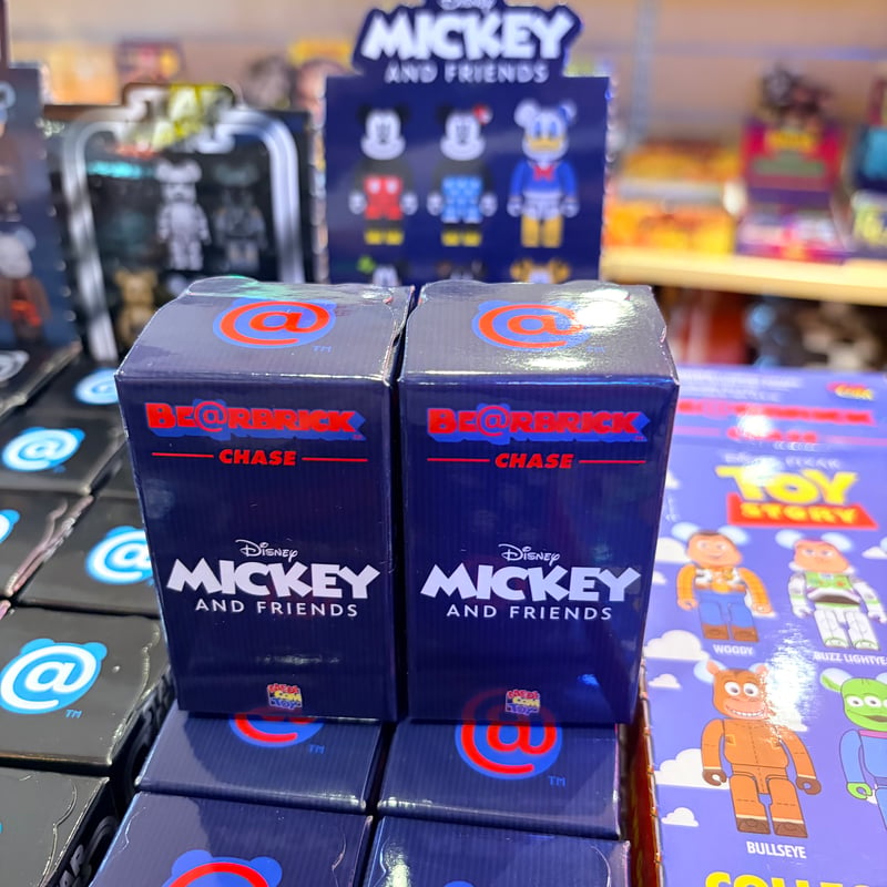 BE@RBRICK CHASE -MICKEY MOUSE & FRIENDS-【全6種+シー