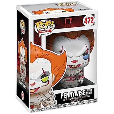 POP! ICONS VINYL FIGURE IT PENNYWISE (WITH BOAT) 【FUNKO】